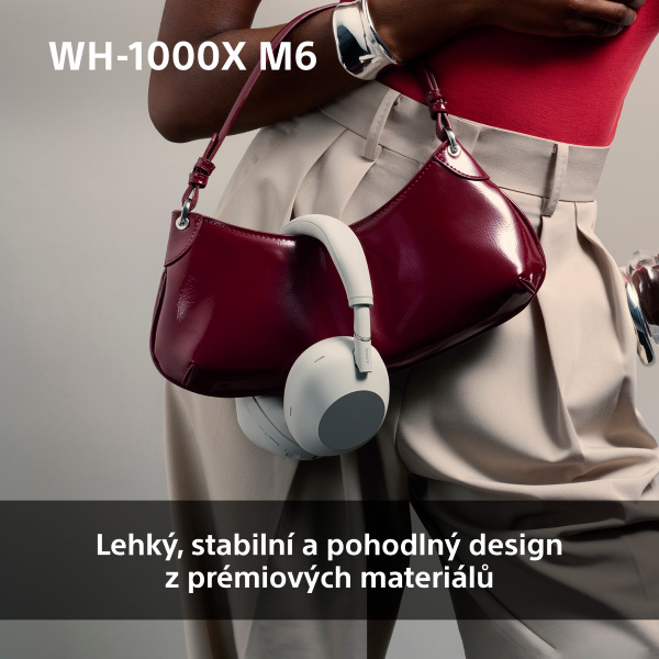Sluchátka Sony WH-1000XM6, Noise Cancelling - modrá