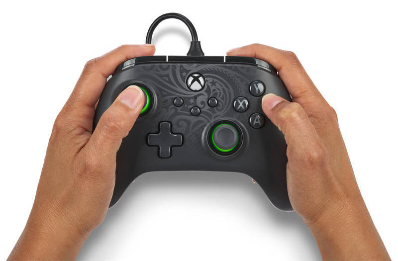 PowerA Advantage Wired pro Xbox Series X|S / Xbox One / PC – Green Hint (XBGP0190-01)