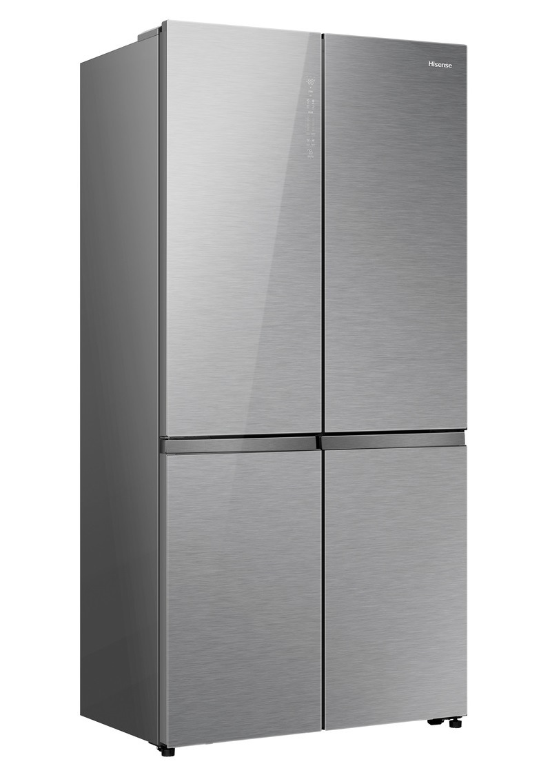 Americká chladnička Hisense RQ768N4GVE, nerez, hloubka 60 cm