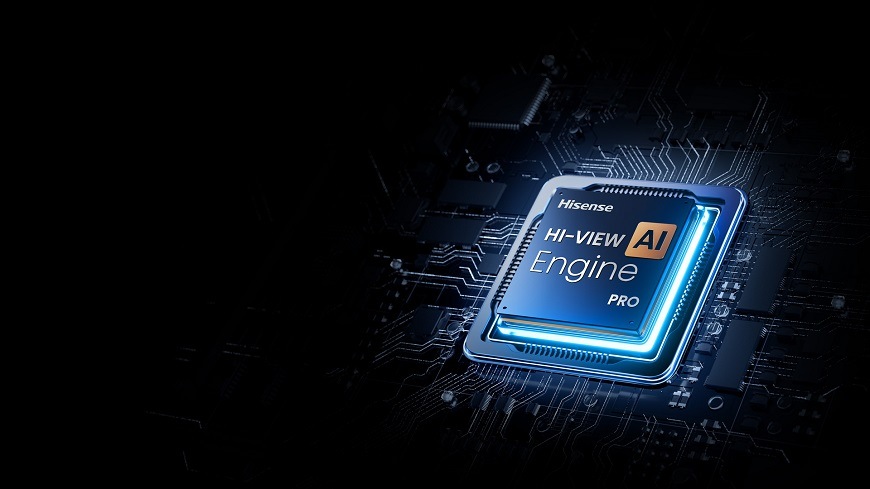 Televize Hisense 55E8Q, Hi-View AI Engine Pro