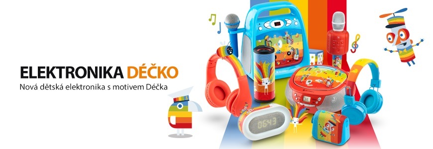 Dětská kolekce elektroniky GoGEN Déčko