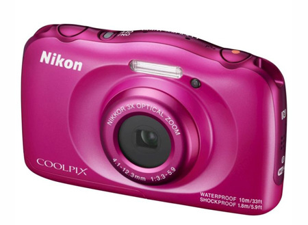 Nikon COOLPIX W100, růžová