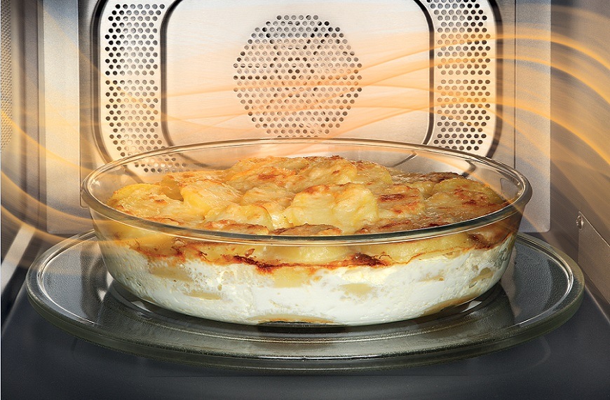 Mikrovlnná trouba Whirlpool Urban beige WMD44ME, vestavná, gril s mikrovlnou