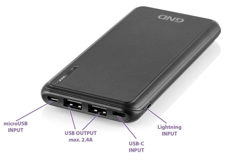 Powerbanka GND GNDPB100001B