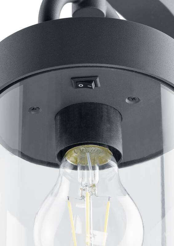 Venkovní svítidlo TRIO Sambesi, 60 cm - antracitové