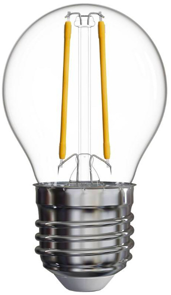 Žárovka LED EMOS Filament Mini Globe, E27, 1,8 W, teplá bílá