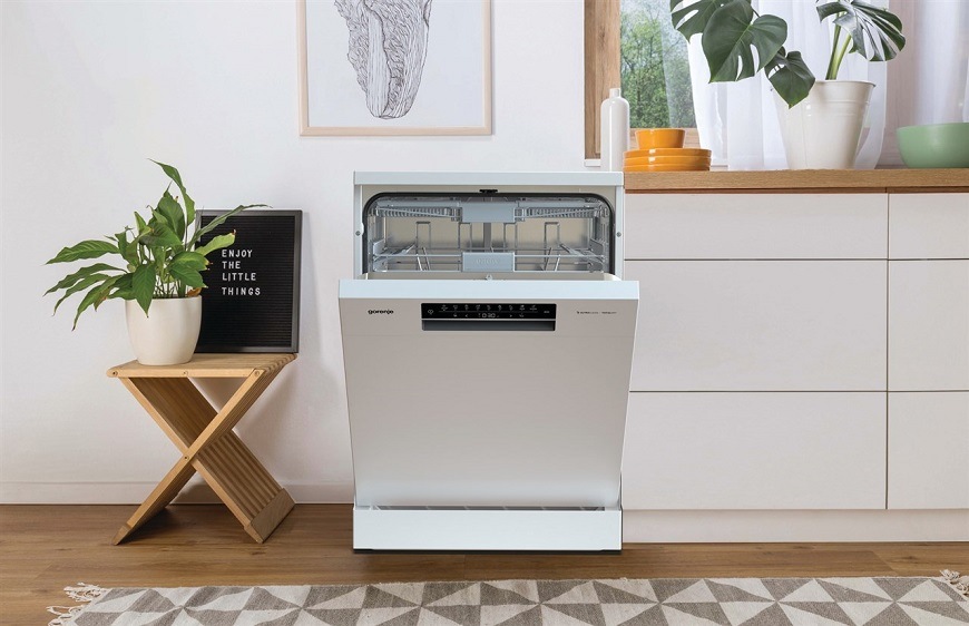 Myčka nádobí Gorenje GS673B60W, bílá, mobilní aplikace ConnectLife