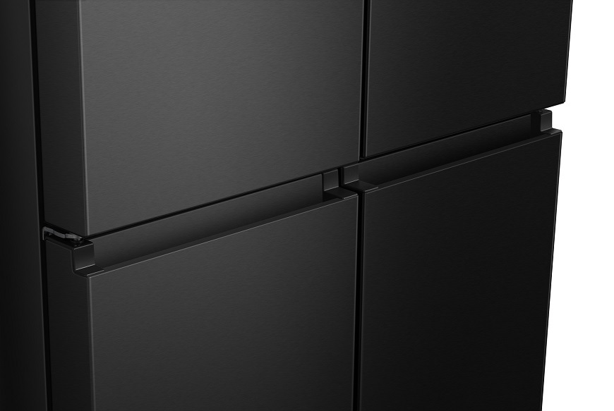 Americká chladnička Hisense RQ5P470SAFE, černá, 