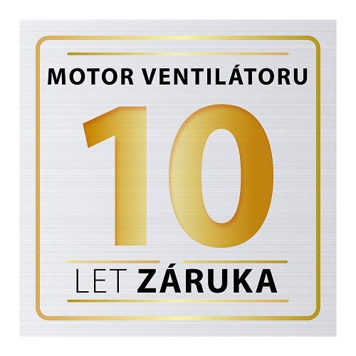 Prodloužená záruka 10 let na motor ventilátoru Whirlpool
