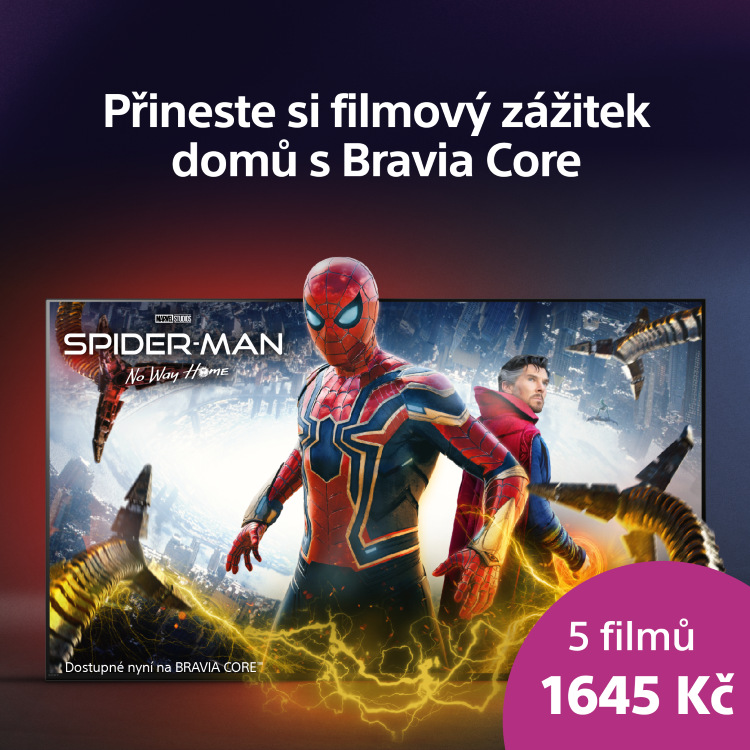 Filmotéka Bravia Core, Televize Sony