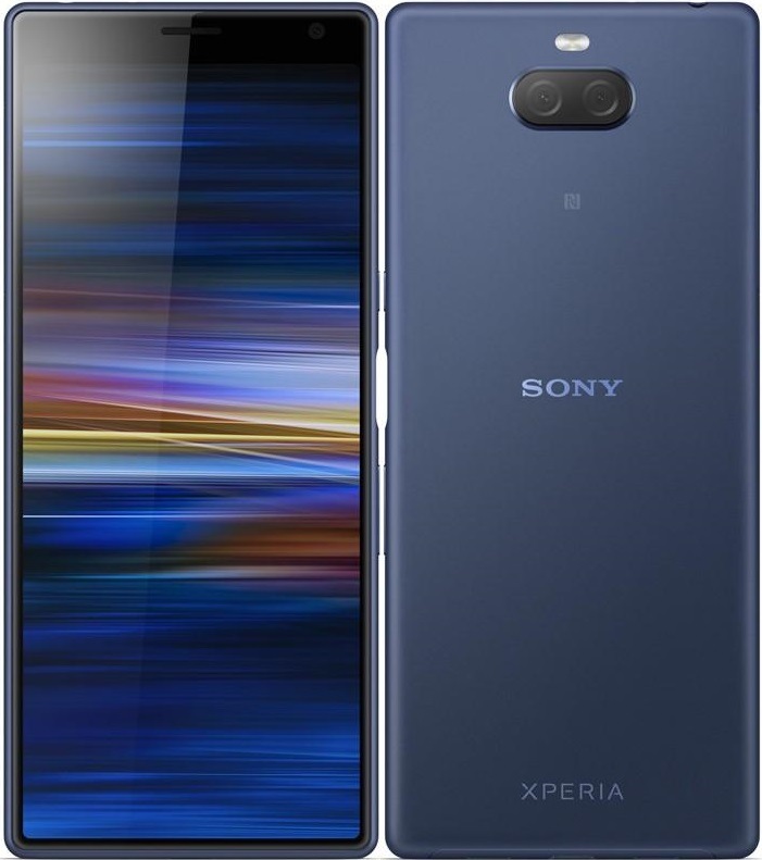 Sony Xperia 10 Plus, modrá