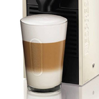 Krups Nespresso U&Milk XN2601, bílá/černá