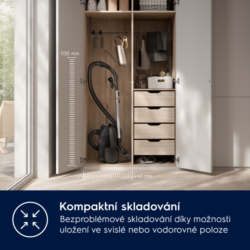 Electrolux 600 Animal EB61A5UG sáčkový vysavač 