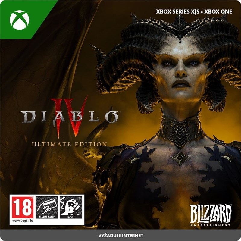 Diablo IV - Ultimate Edition – elektronická licence Xbox Series / Xbox One