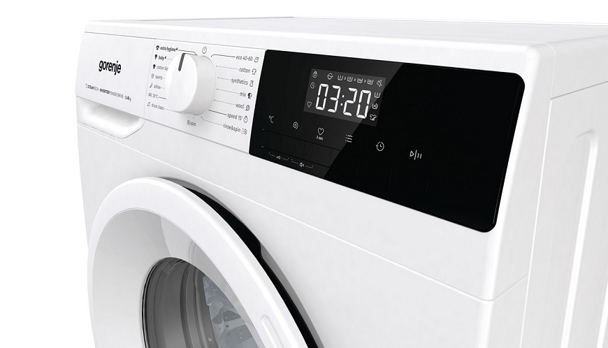 Předem plněná pračka Gorenje WNHPI84AS, bílá, QuickWash