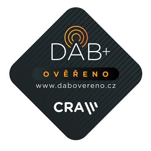 Mikrosystém GoGEN DAB, známka ověřeno