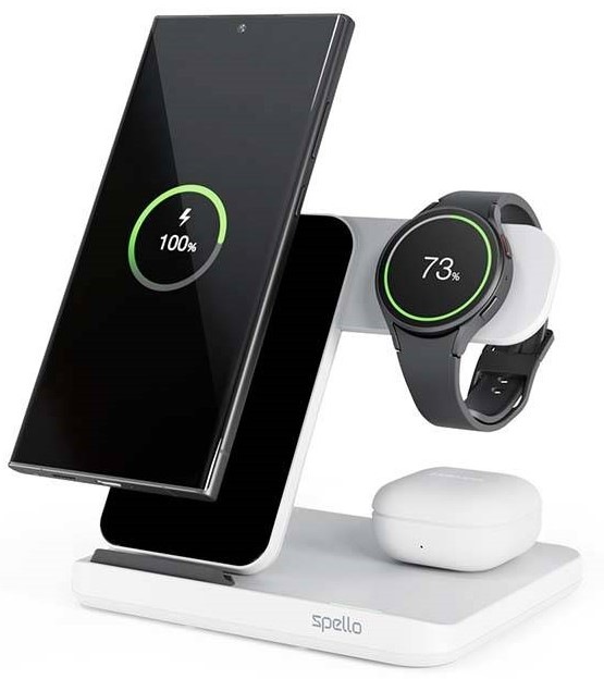  Spello by Epico 3in1 Wireless Charging Stand pro Samsung