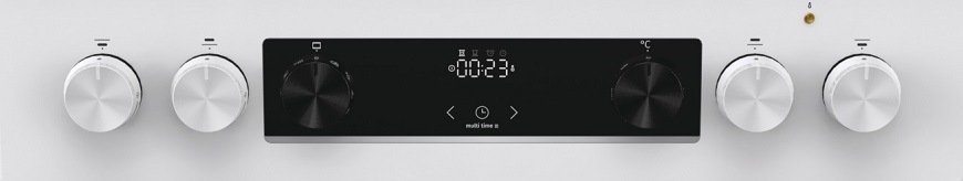Kombinovaný sporák Gorenje GKS6C71WF, bílá, panel