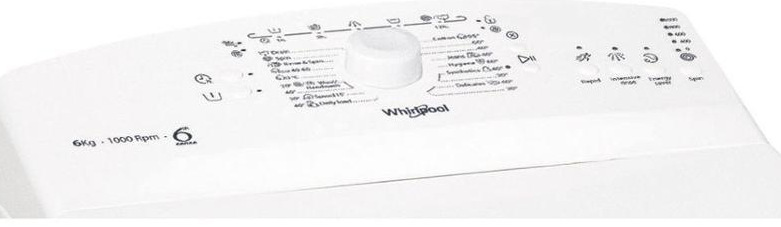 Přední panel pračky