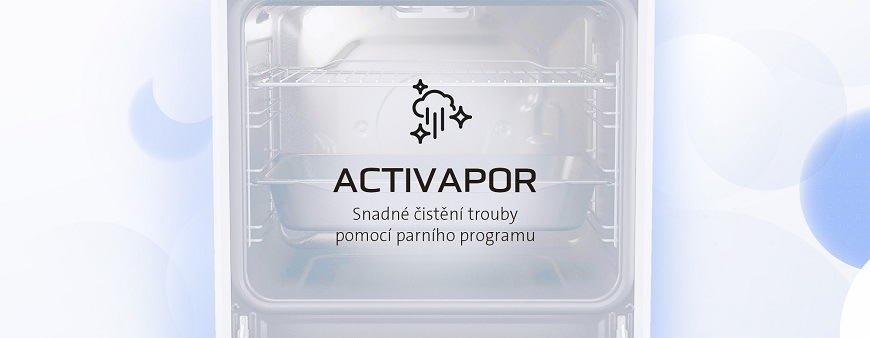 Sporák ETA 579390000, funkce Activapor