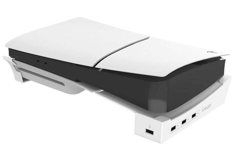 Horizontální stojan iPega P5S008 pro PS5 Slim (PG-P5S008), bílá