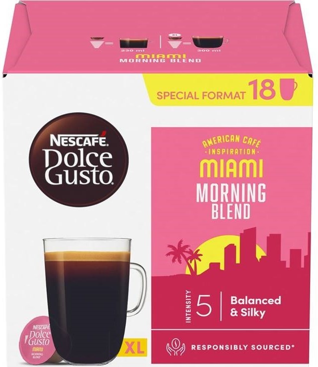 NESCAFÉ® Dolce Gusto® Grande Miami kávové kapsle 18 ks