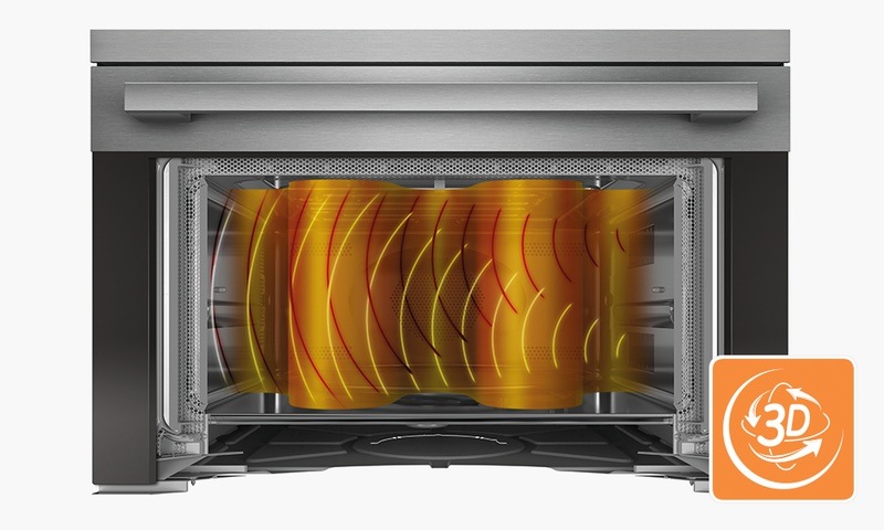 Vestavná mikrovlnná trouba Whirlpool W67 MN840 NB, černá, technologie 3D