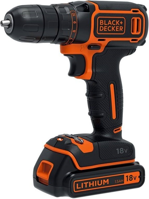 Aku vrtačka Black-Decker BDCDC18-QW