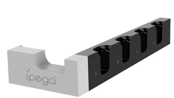 Dokovací stanice iPega Charger Dock pro N-Switch a Joy-con - černá/bílá