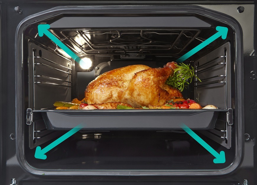 Kombinovaný sporák Gorenje GKS5C73WF, bílá, technologie MultiAir