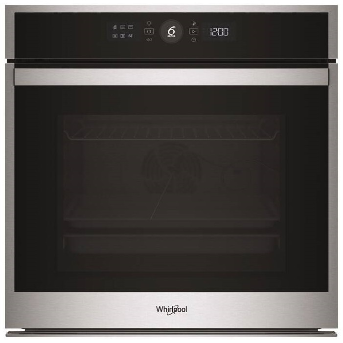 Trouba vestavná Absolute Whirlpool WOI4S8PPM1SX, černá/nerez