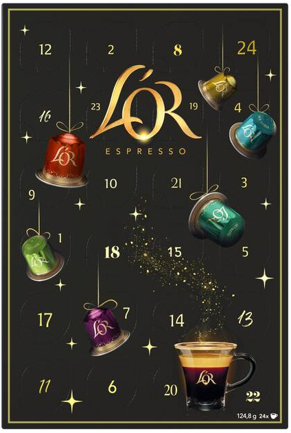 L'OR Espresso adventní kalendář, 24 ks
