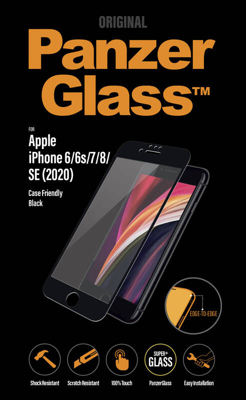 PanzerGlass pro Apple iPhone 6/6s/7/8/SE (2020), černá