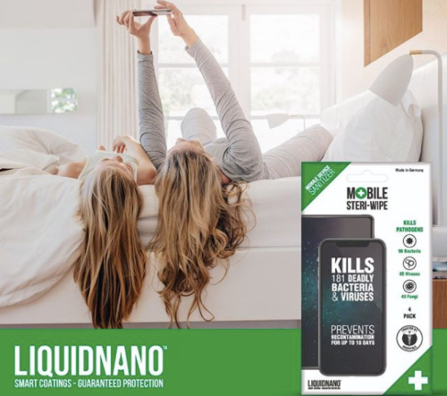 LiquidNano Steri-Wipe, 4 ks
