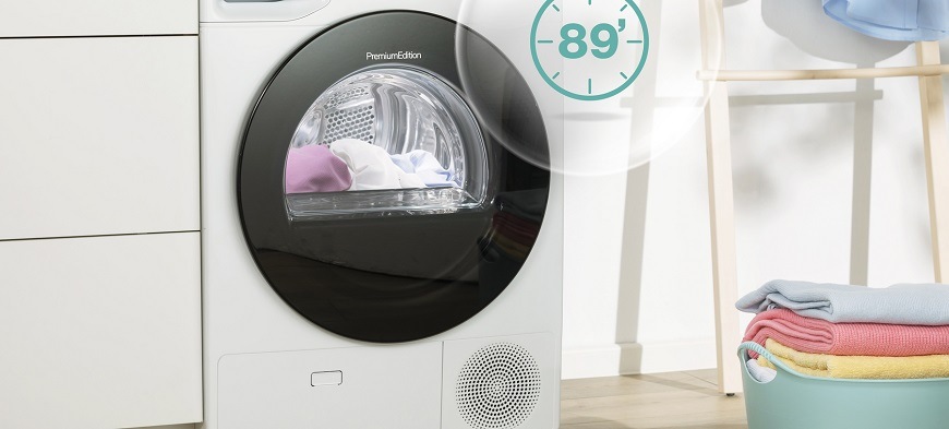 Sušička prádla Gorenje DPNE83GNLWIFI, bílá, rychlý program