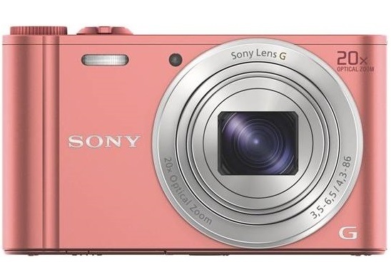 Digitální fotoaparát Sony Cyber-shot DSC-WX350 růžový