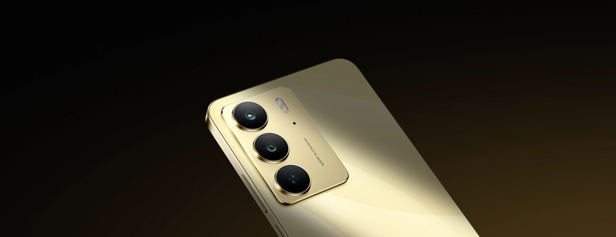 realme C75 8 GB / 256 GB, zlatá
