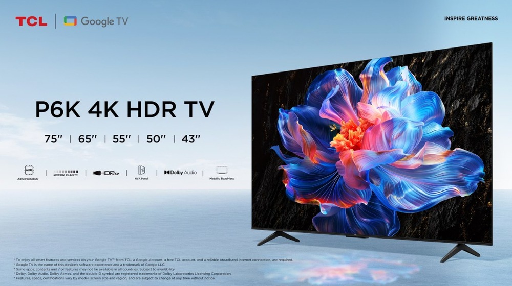 Televize TCL 43P6K