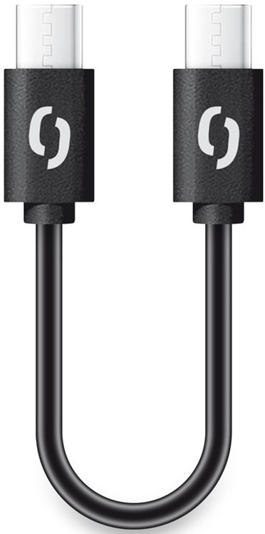Kabel Aligator Power USB-C/USB-C, 15cm - černý