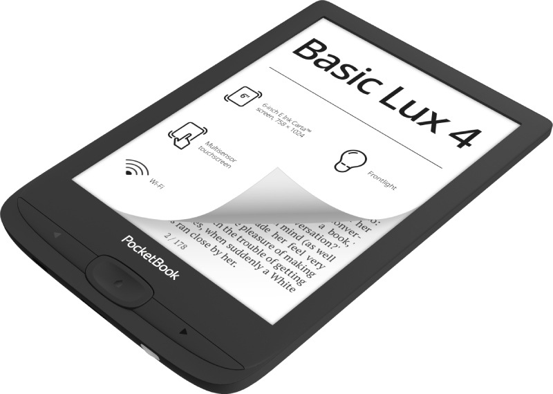 Pocket Book 618 Basic Lux 4, černá