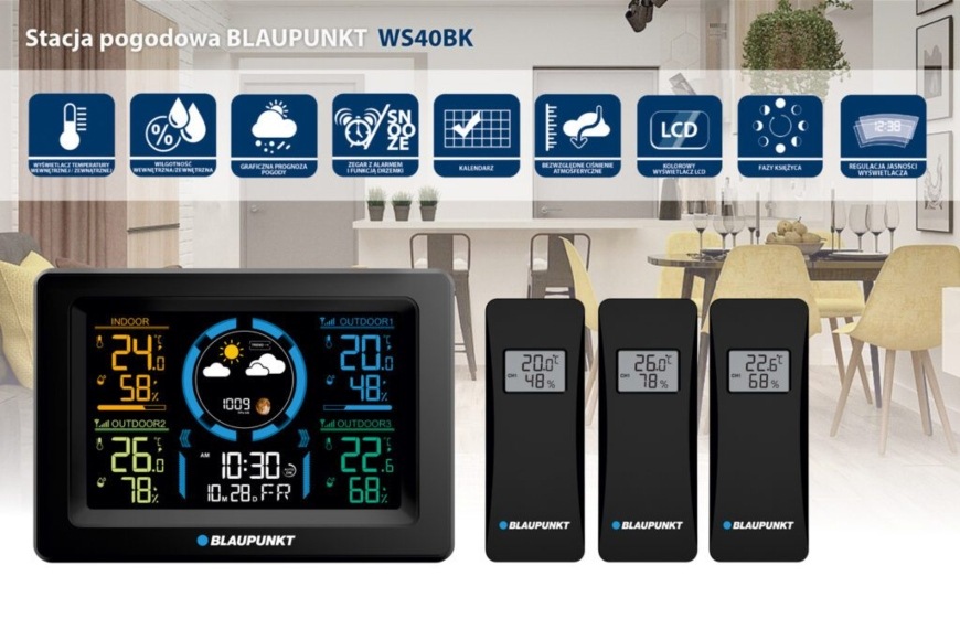 Blaupunkt WS40BK, černá