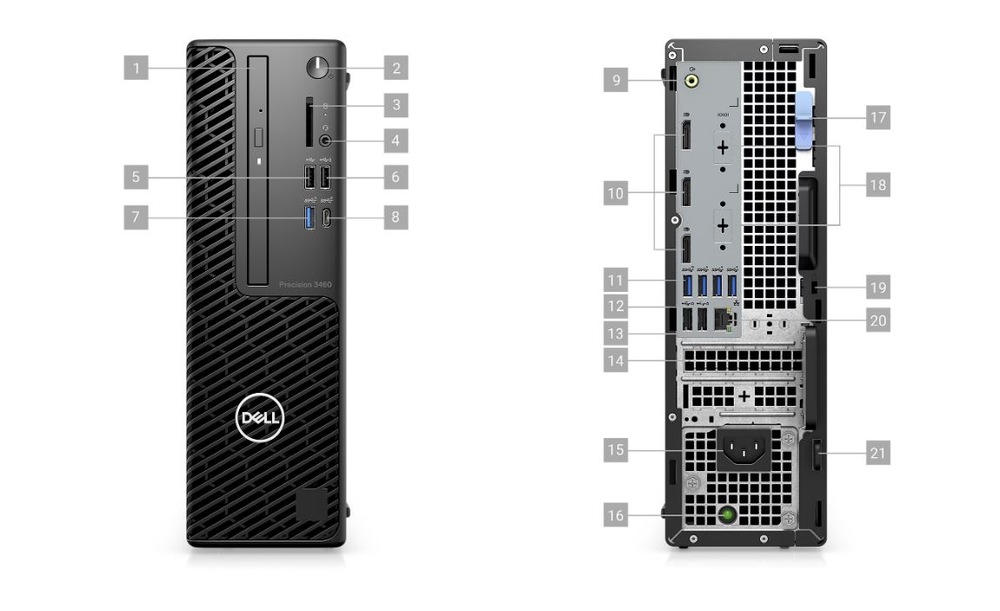 Dell Precision 3460 SFF (W3D98)