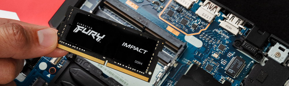 SO-DIMM Kingston FURY Impact DDR4 32 GB (1× 32 GB) (KF432S20IB-32)