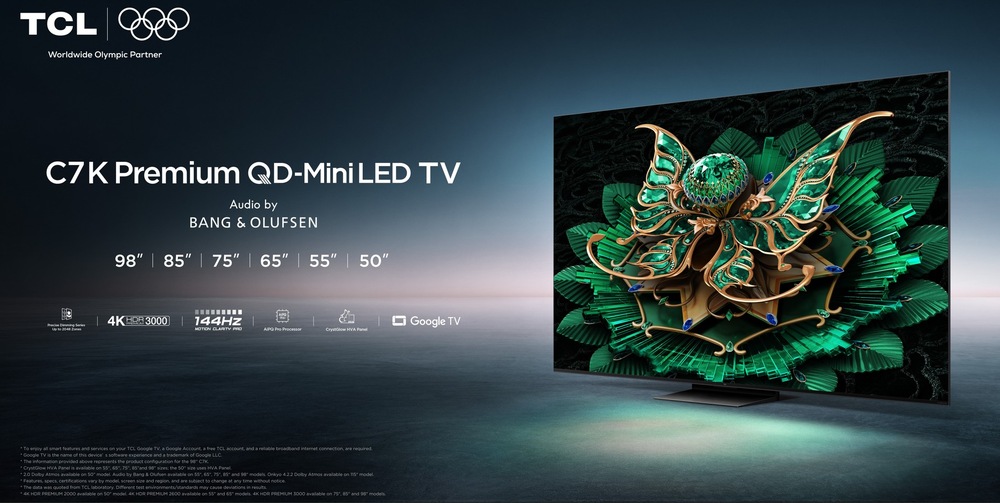 Televize TCL 55C7K