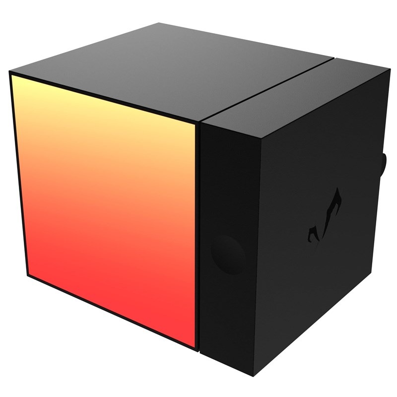 Stolní LED lampička Yeelight Smart Gaming Cube Panel - Rooted Base - černá