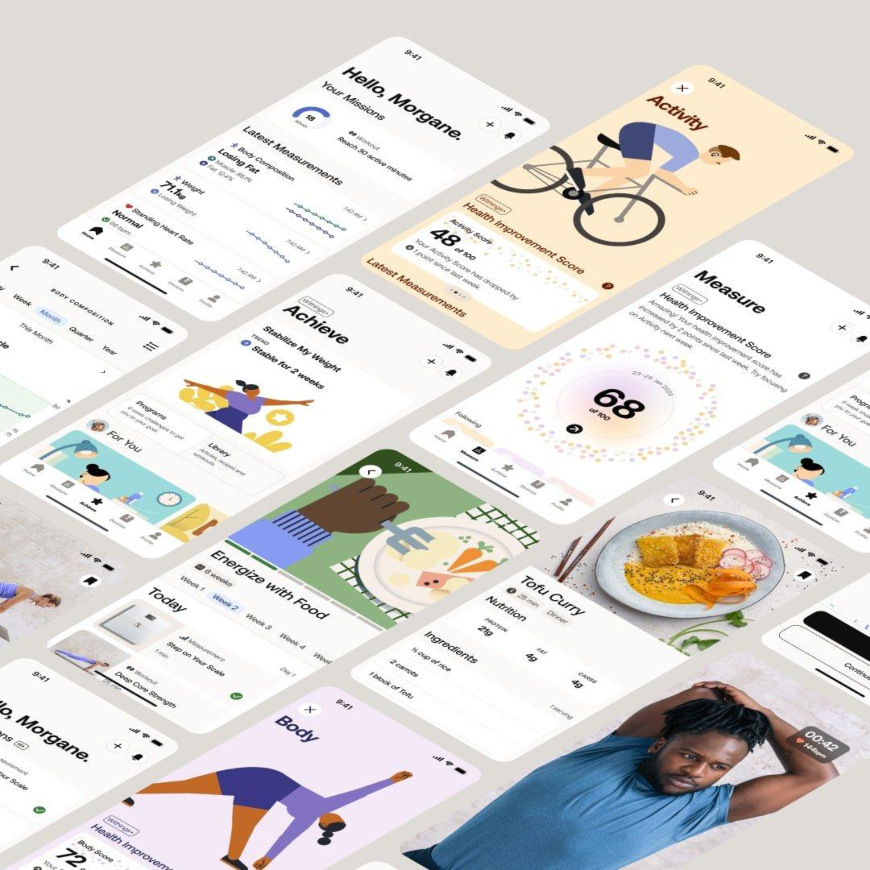 Withings Scanwatch 2 38 mm, modrá