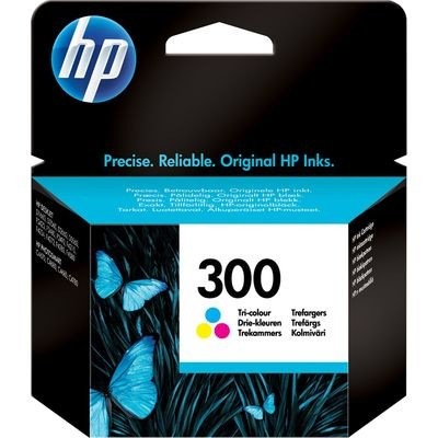 Inkoustová náplň HP 300, 165 stran - CMY