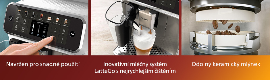 Espresso Philips EP4443/70 Series 4400 LatteGo