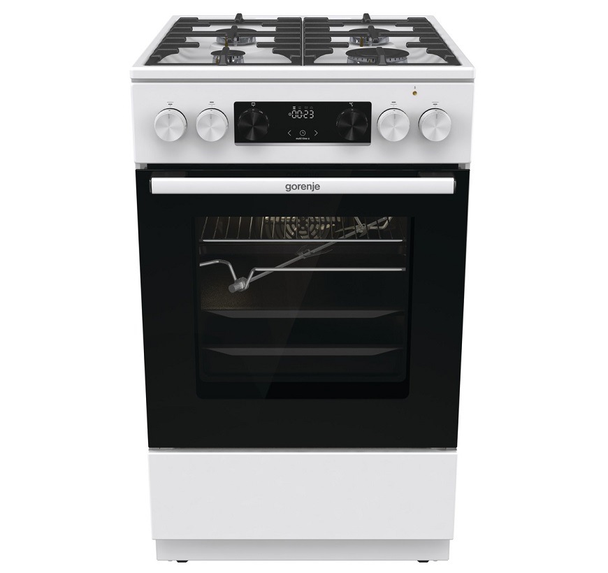 Sporák Gorenje GKS5C75WF, bílá