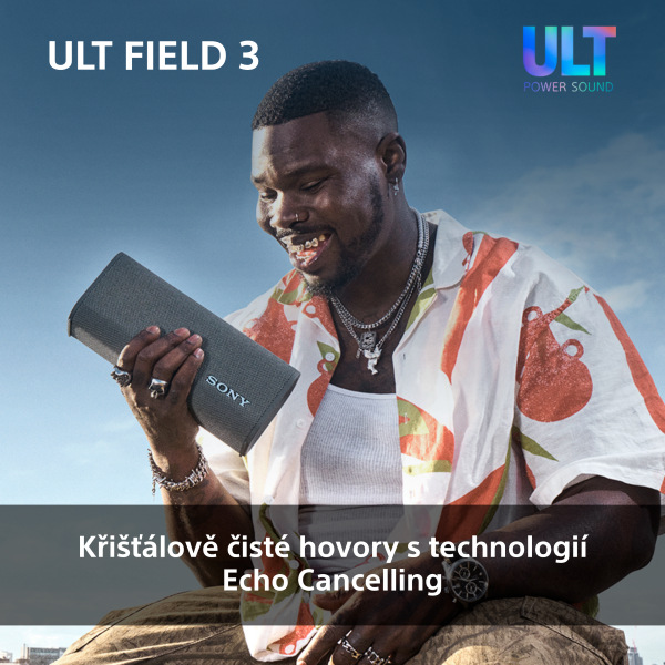 Přenosný reproduktor Sony ULT FIELD 3, bílý